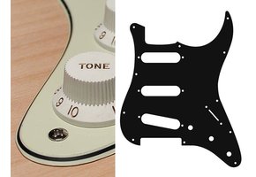 Boston ST-313-M Stratocaster pickguard mint green 3ply