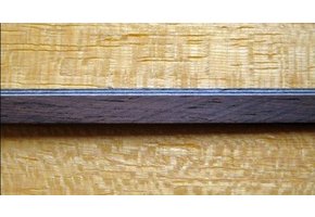 Binding rosewood + w/b/w/b fiber