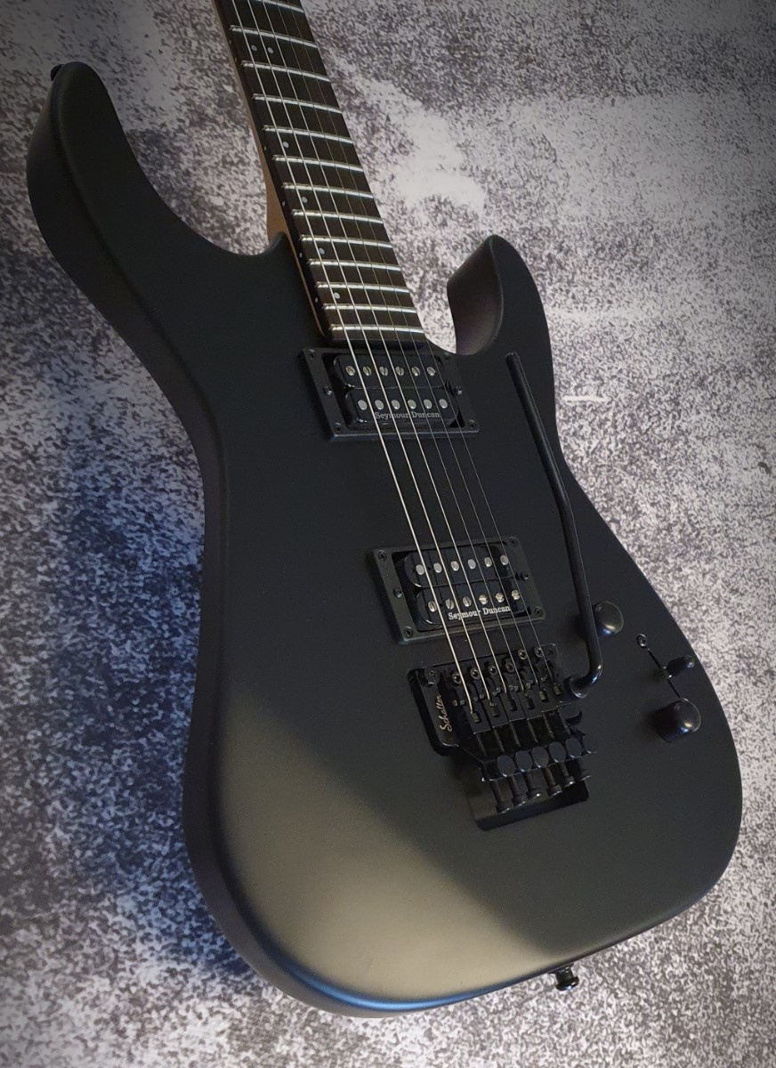 Vox Humana Custom Shop CarbonTech Mirage with Floyd Rose Satin Black