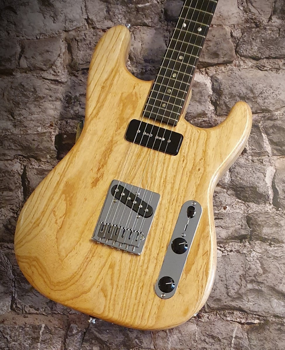 Vox Humana 'Stratler' Custom  Guitar Swamp Ash