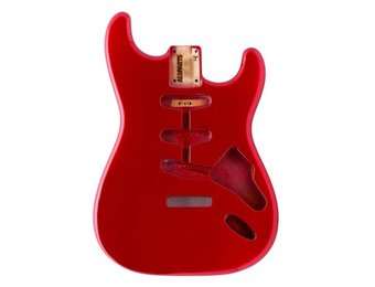 Allparts Candy Apple Red Finished Stratocaster ® body