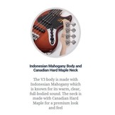 Sire Marcus Miller V7V+ S4 2nd generation natural ash