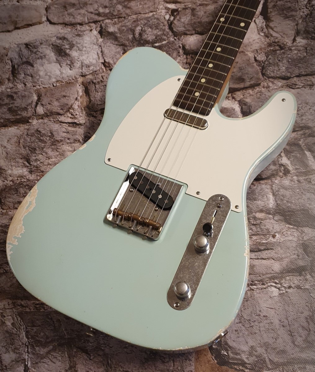 Vox Humana TE-Relic Custom Guitar Aged Sonic Blue