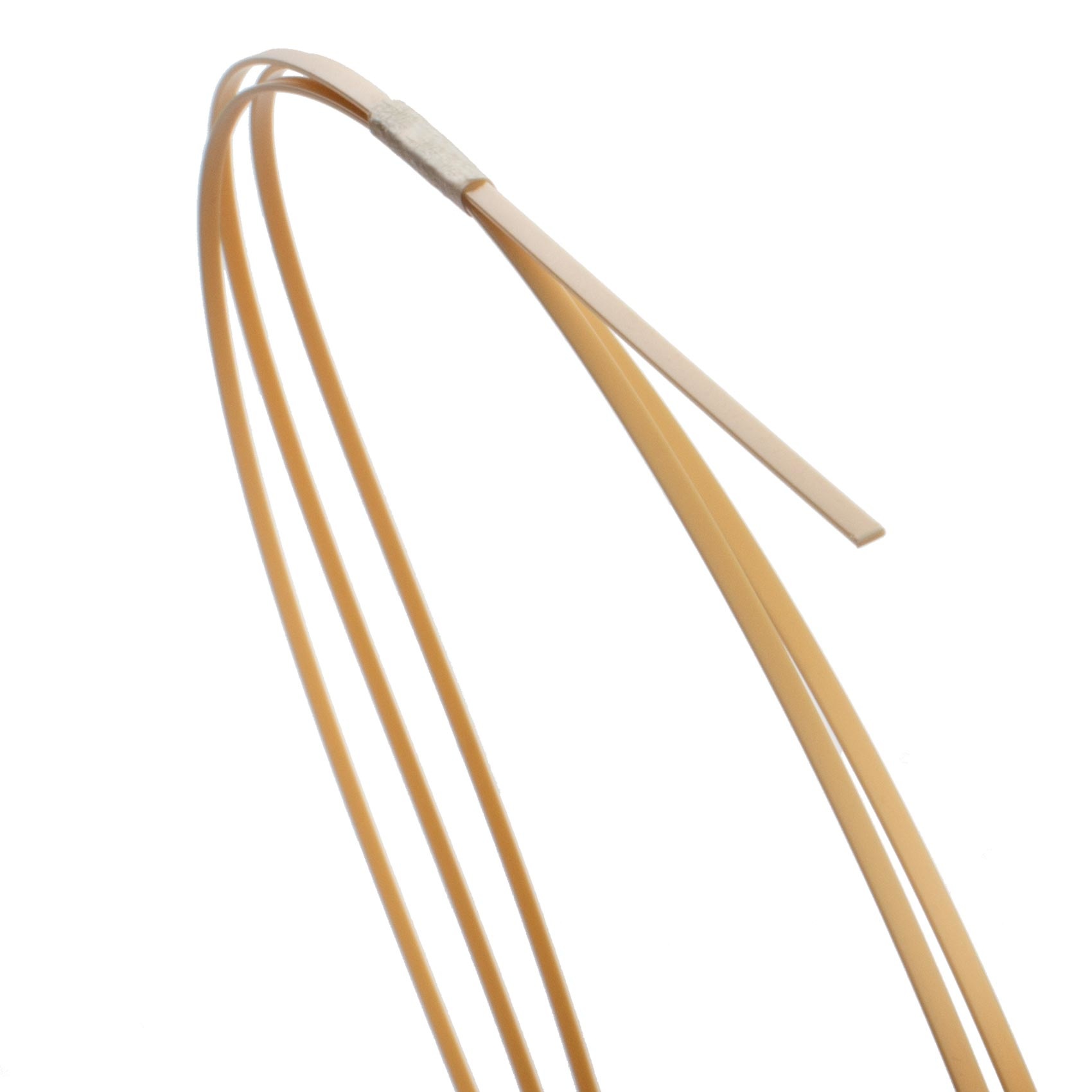 Binding 1,5 x 6.35mm 165cm cream