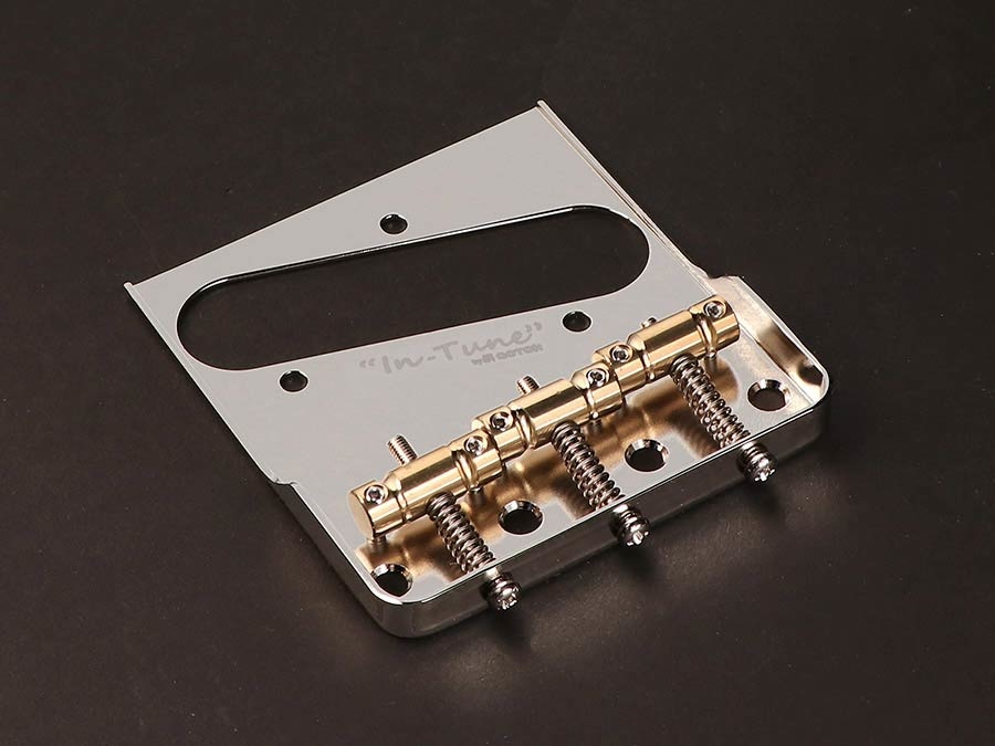 Gotoh BS-TC1S In Tune Vintage Tele bridge nickel