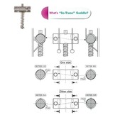 Gotoh BS-TC1AC In Tune Vintage Tele bridge aged
