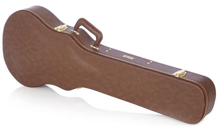 Gator Les Paul case brown