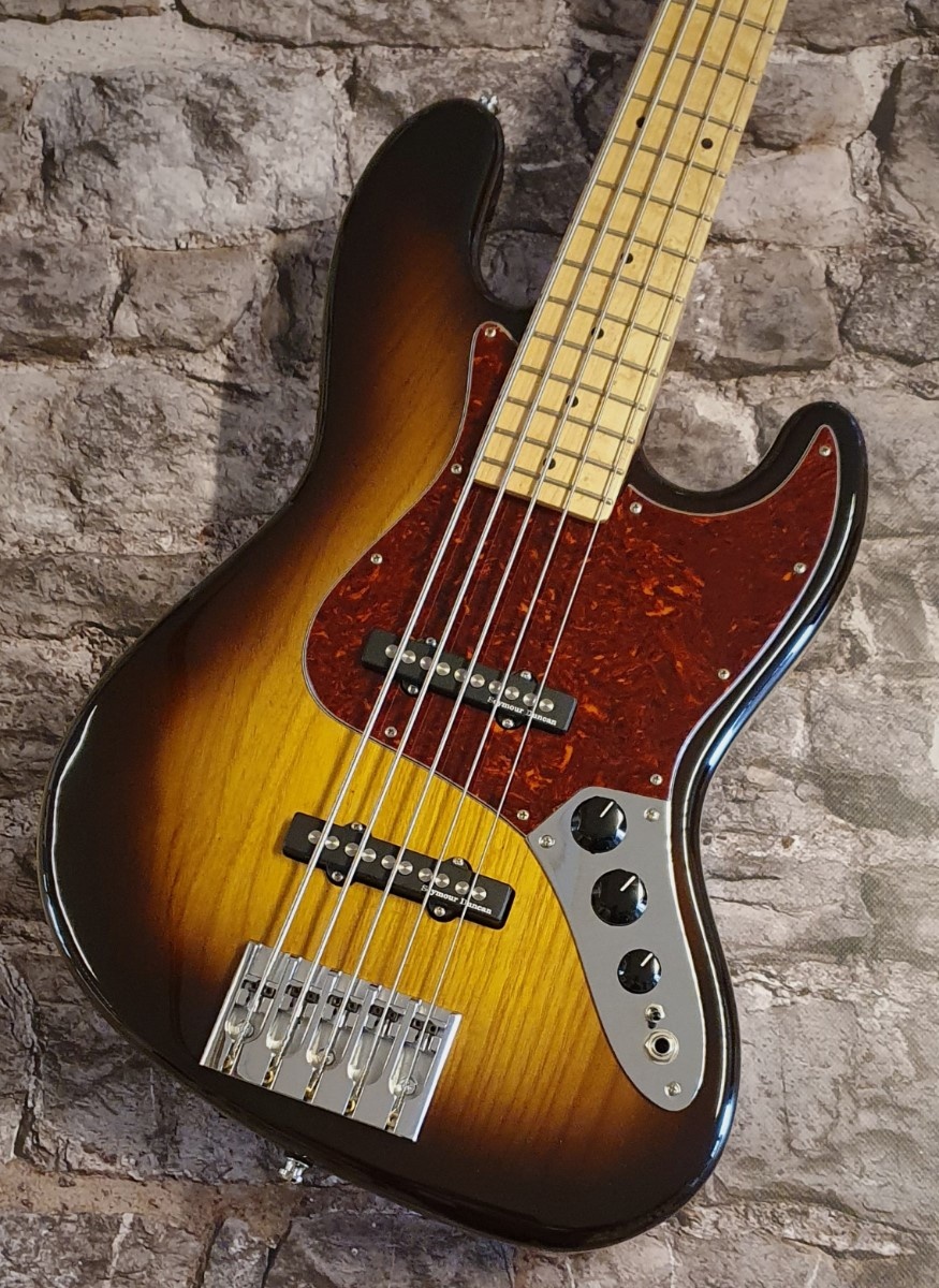 Vox Humana JB5-Custom 5-String Bass  2-Tone Sunburst