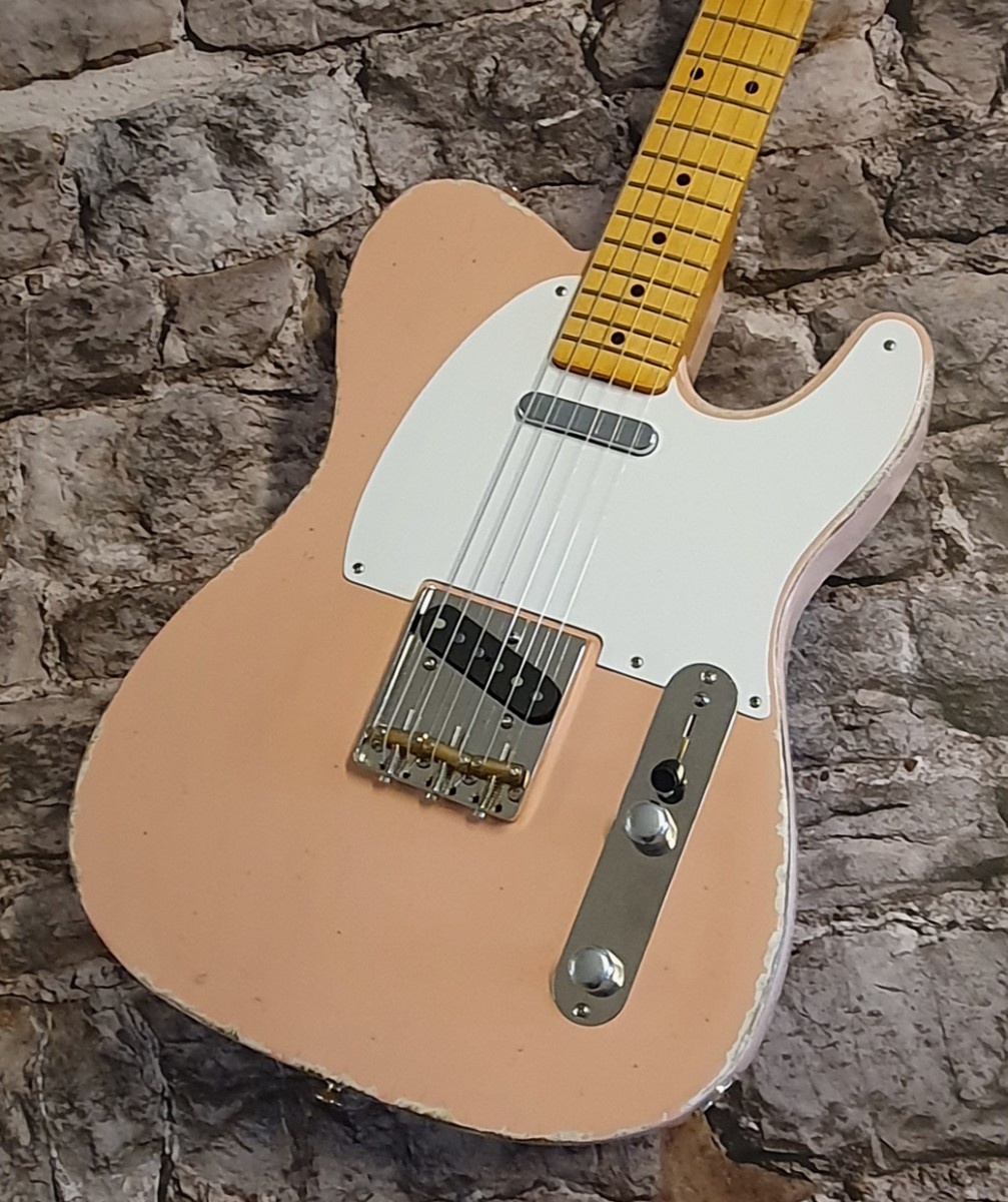 STONER Vox Humana Designed  TE-Relic Guitar Shell Pink