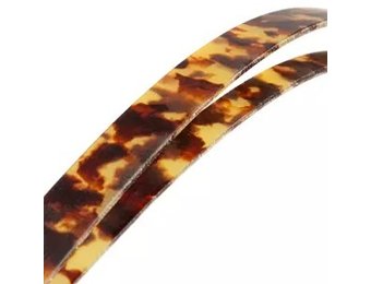 Binding 1,5 x 6mm 160cm yellow tortoise