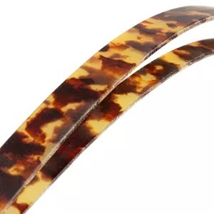 Binding 1,5 x 6mm 160cm yellow tortoise