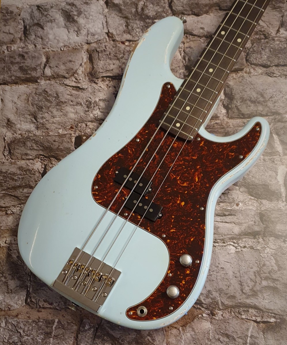 Vox Humana PB-Custom Bass Daphne Blue Relic