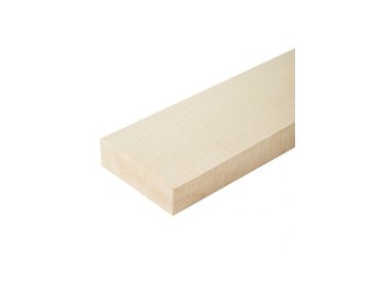 Guitar neck blank European Flamed Maple