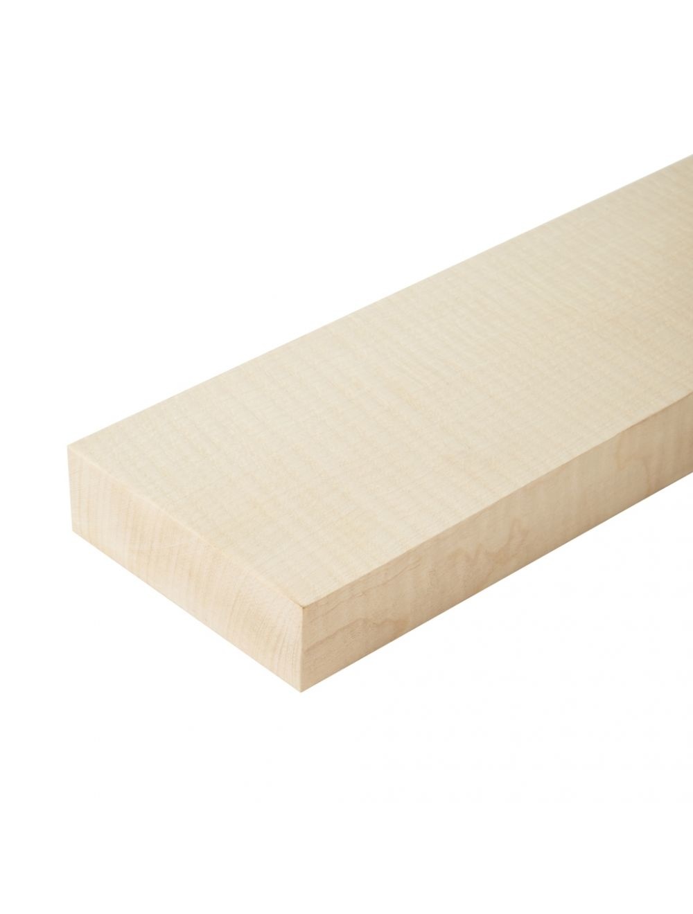 Guitar neck blank European Flamed Maple