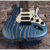 STONER Vox Humana Designed ST-HSS Relic Guitar Metalic Blue