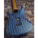 STONER Vox Humana Designed ST-HSS Relic Guitar Metalic Blue
