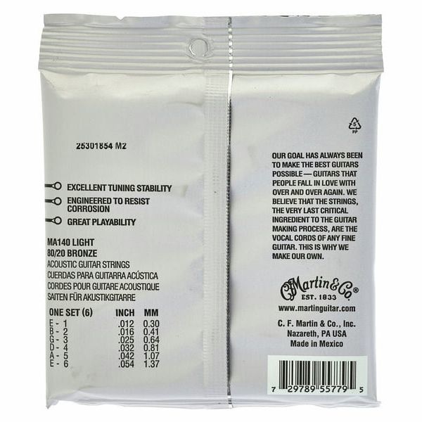 Martin MA140 Bronze 012-054