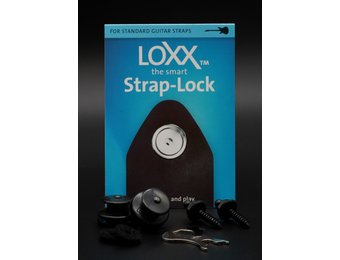 LOXX Straplock set/2 black