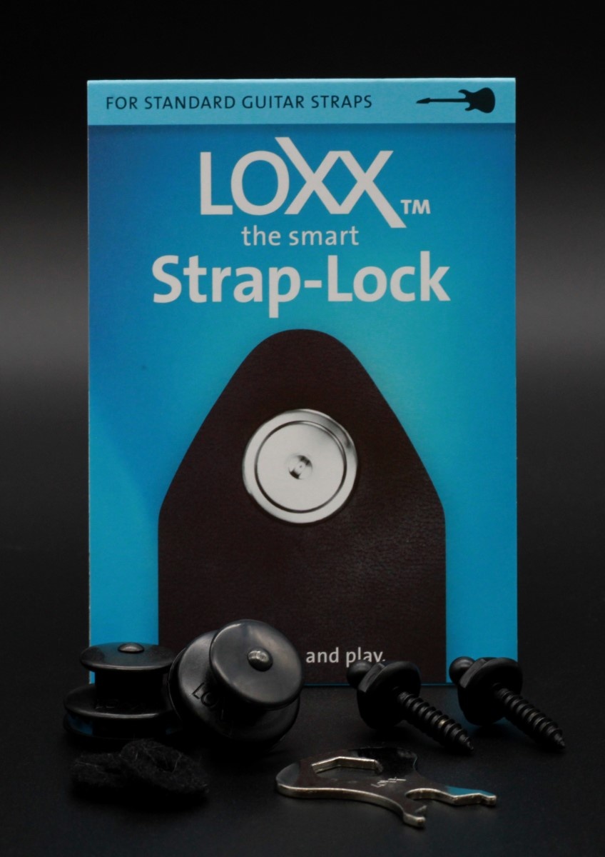 LOXX Straplock set/2 black