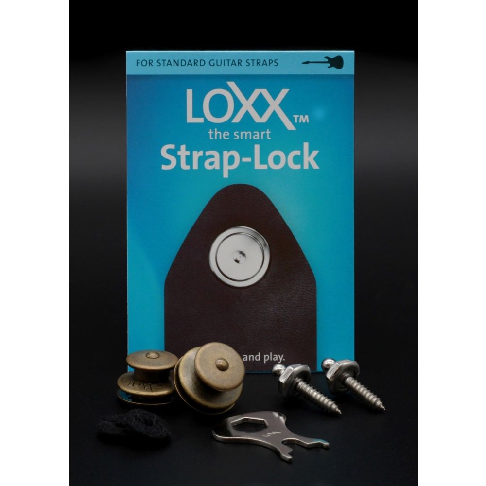 LOXX Straplock set/2brass Vox Humana