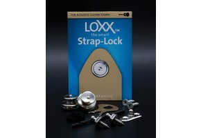 LOXX  Acoustic Straplock set/2 nickel