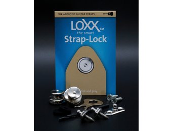 LOXX  Acoustic Straplock set/2 nickel
