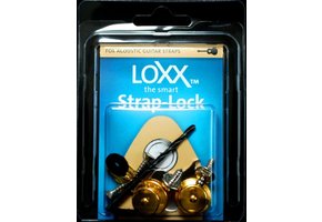 LOXX  Acoustic Straplock set/2 gold