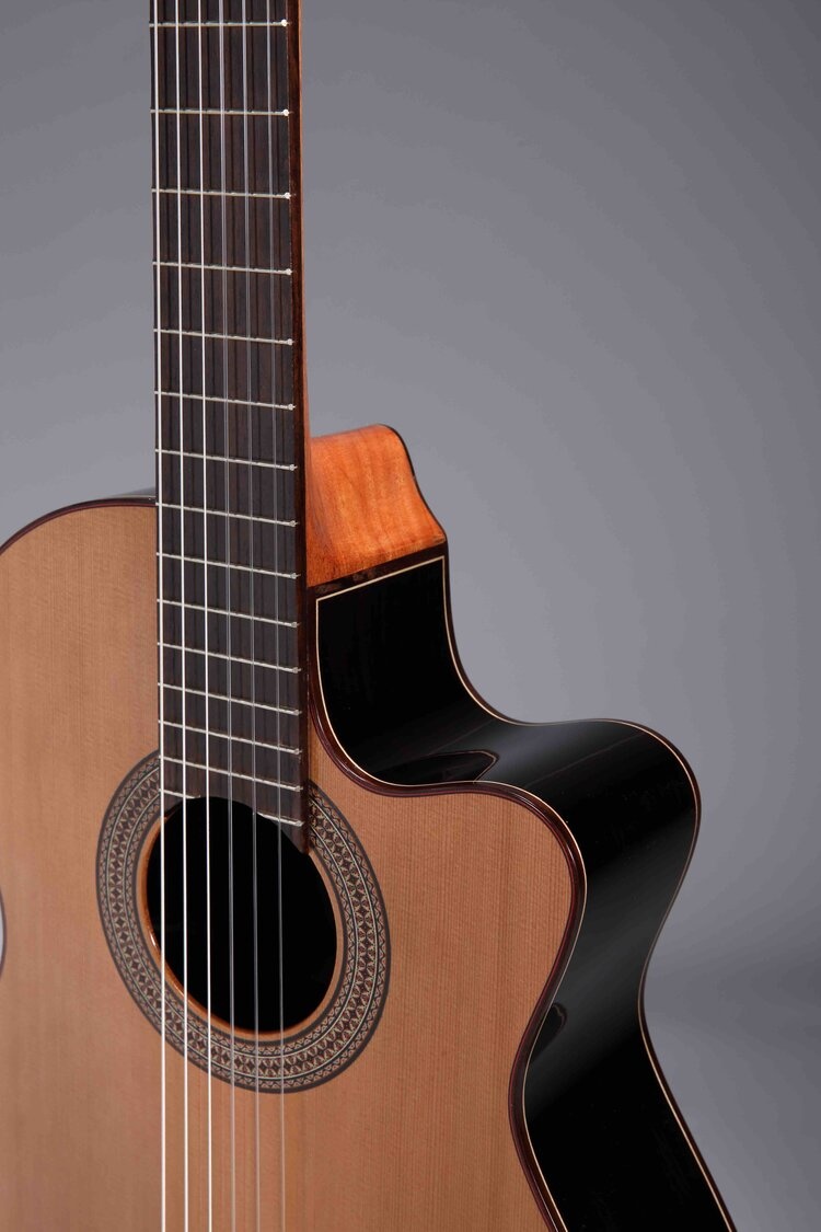 Altamira N300CE klassiek electrisch met cutaway