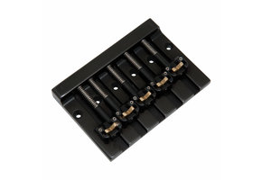 Hipshot 5K501B KickAss 5-String bass bridge black