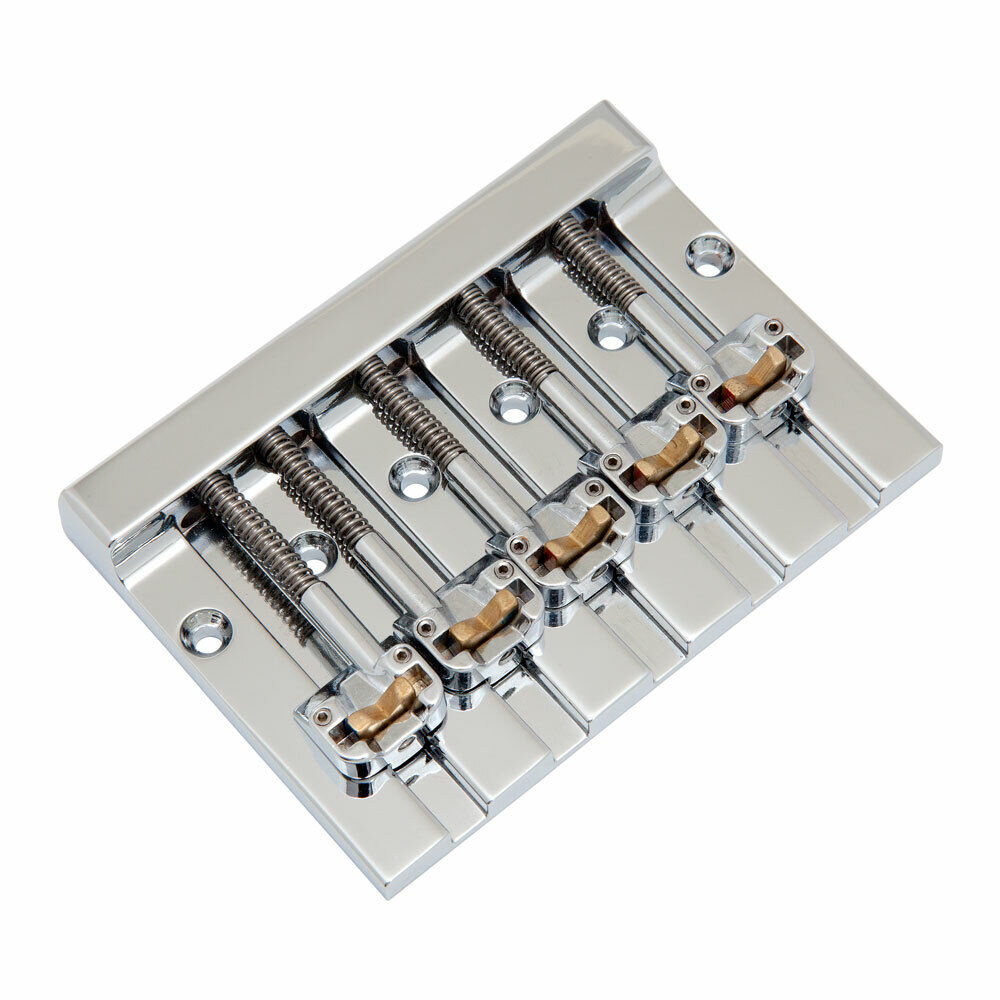 Hipshot 5K501C KickAss 5-String bass bridge chrome
