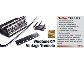 Wudtone CP Vintage vibrato bridge with Highwood Saddles