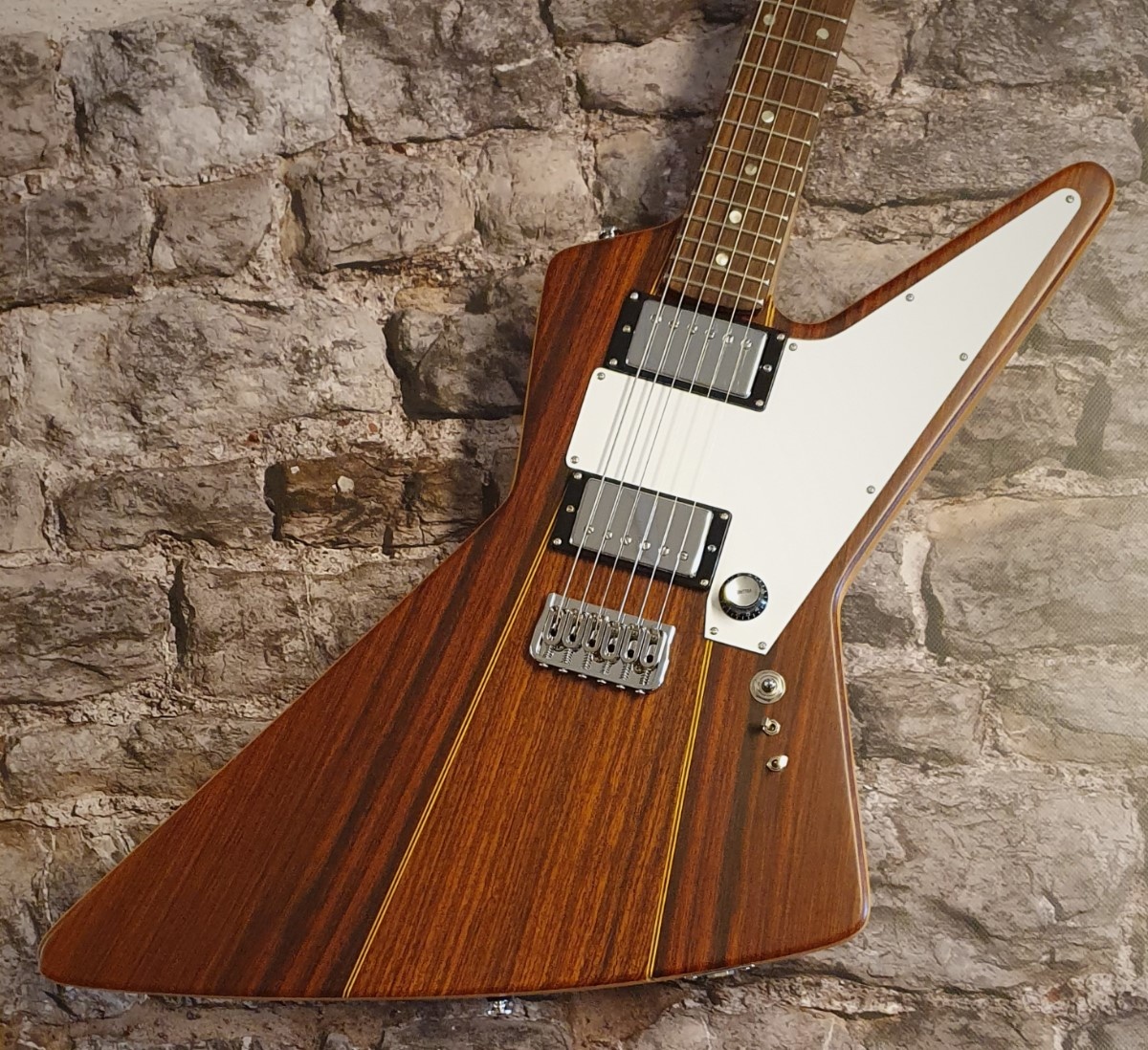 Vox Humana Custom Shop Explorer Rosewood Top & Back