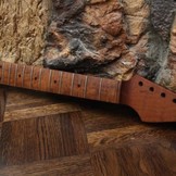Allparts SMTF-CRF Roasted Flamed Maple Stratocaster Neck 21 Tall Frets