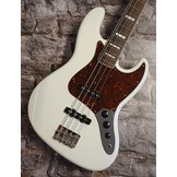 GROWLER Vox Humana Designed JB-Classic Bass Olympic White with Bound Neck