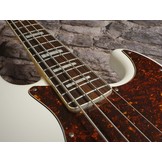 GROWLER Vox Humana Designed JB-Classic Bass Olympic White with Bound Neck
