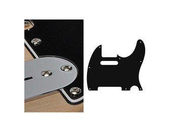 Boston TE-310-B Tele pickguard black 3ply