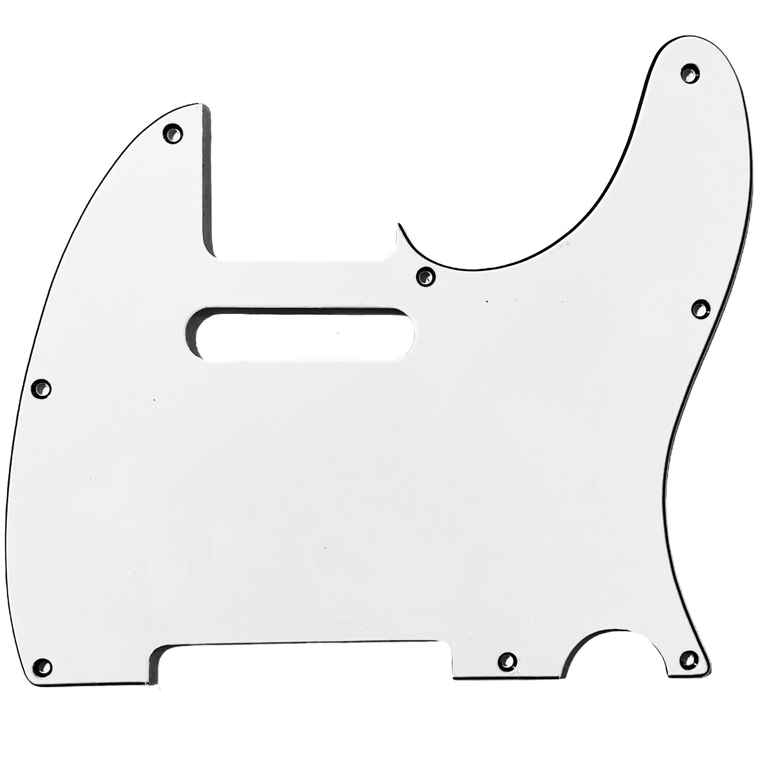 Boston TE-310-W Tele pickguard white 3ply