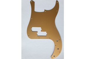 Fender '57 P-Bass slagplaat goud anodized