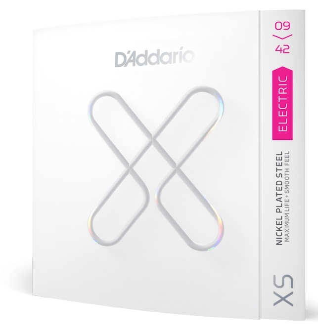 D'addario XSE0942 nickel coated electric guitar strings 9-42