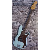 GROWLER Vox Humana Designed PB-Relic Bass Sonic Blue over Sunburst