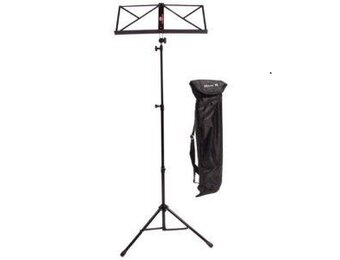 Stagg muziekstandaard opvouwbaar met hoes