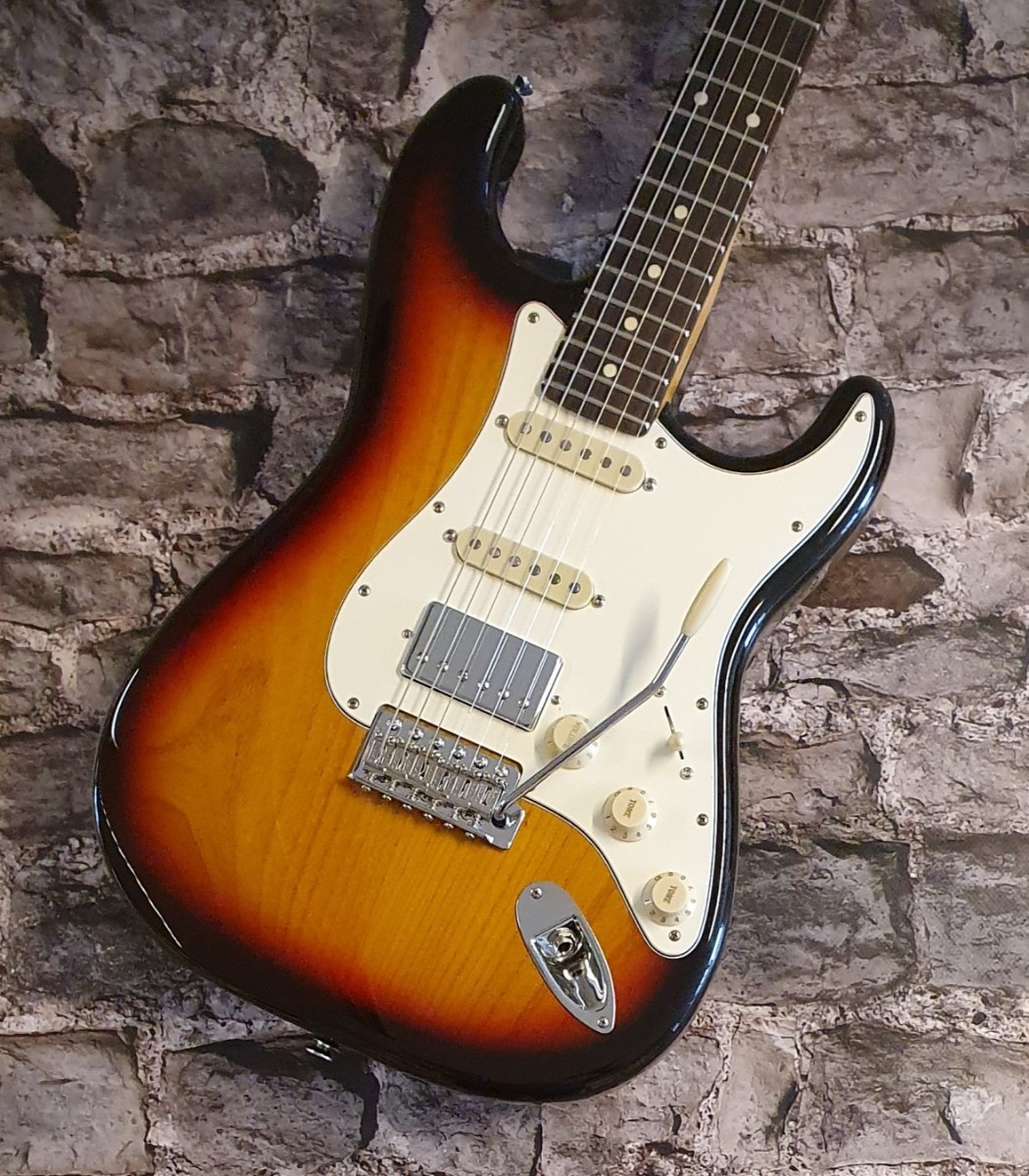 STONER Vox Humana Designed ST-HSS Guitar 3-Tone Sunburst
