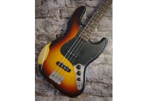 GROWLER Vox Humana Designed JB-Relic Bass 3-Tone Sunburst