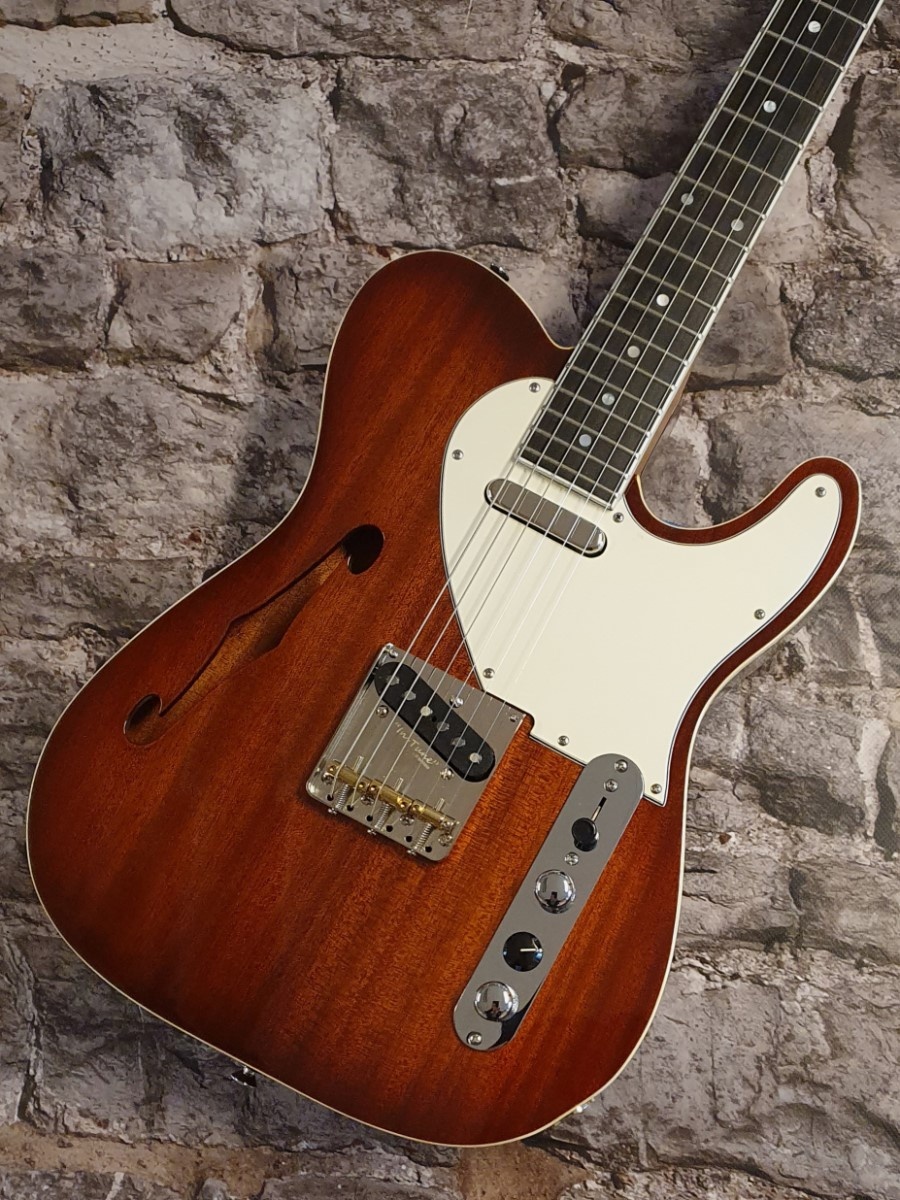 Vox Humana TE-Thinline Custom Guitar Mahogany