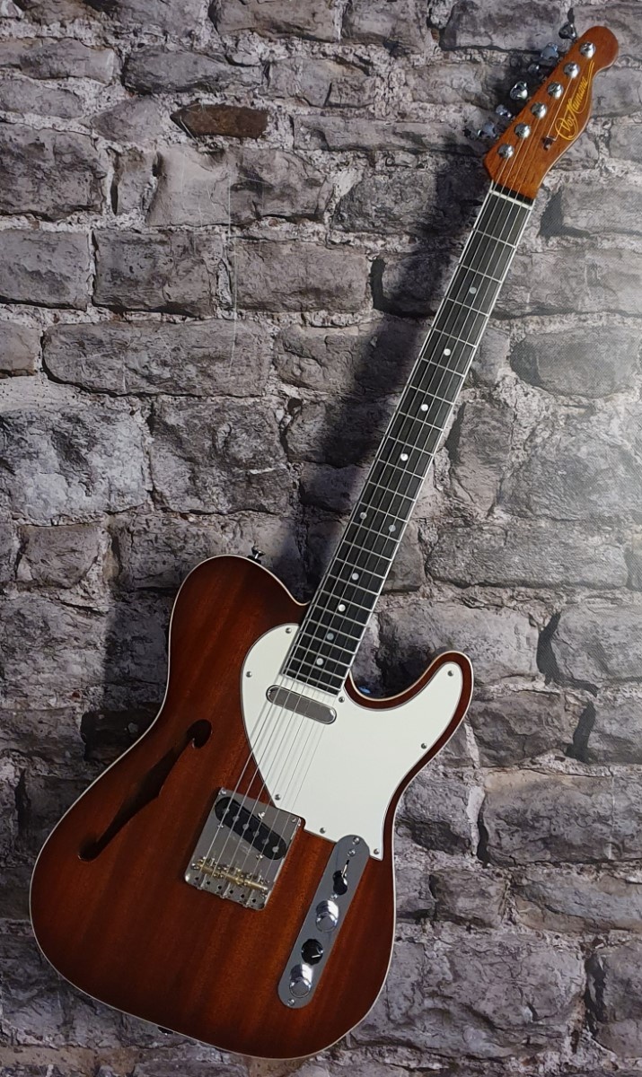 Vox Humana TE-Thinline Custom Guitar Mahogany