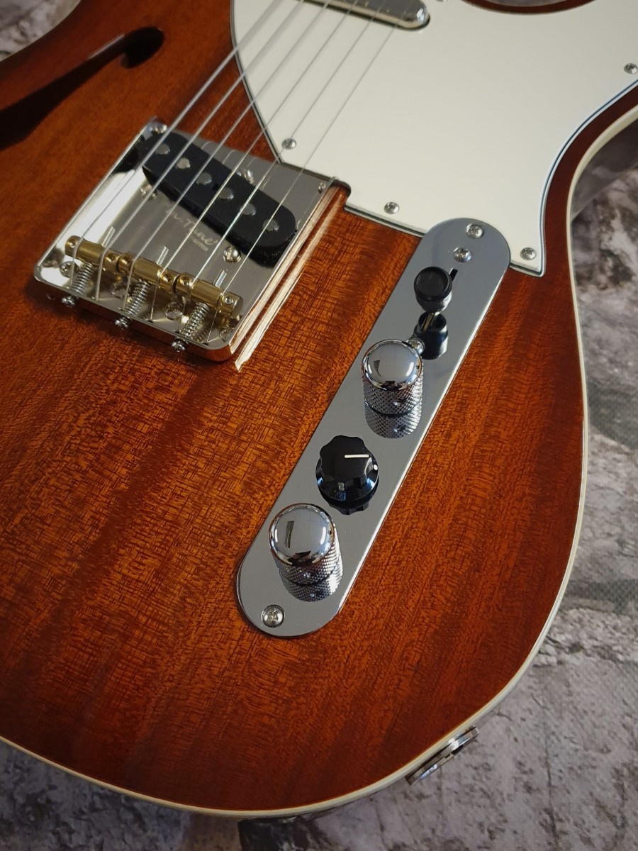 Vox Humana TE-Thinline Custom Guitar Mahogany