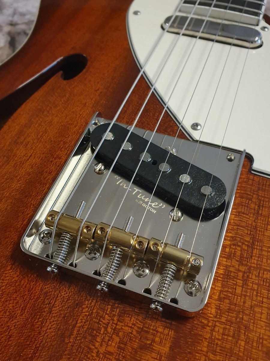 Vox Humana TE-Thinline Custom Guitar Mahogany