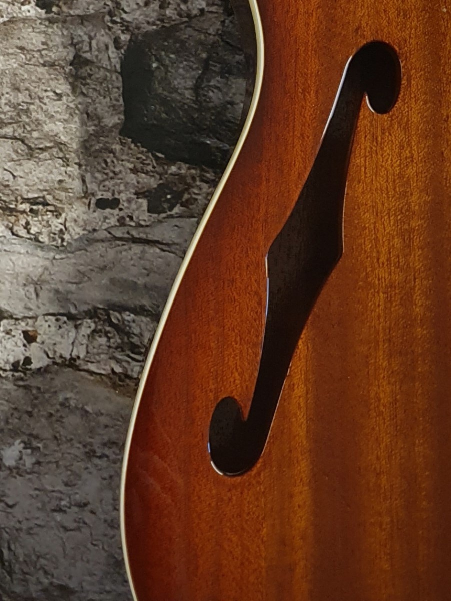 Vox Humana TE-Thinline Custom Guitar Mahogany