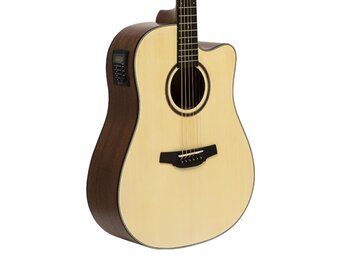 Crafter HD100-CE Dreadnaught Semi Acoustic