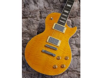 STONER Vox Humana Designed LP Flame Top Amber